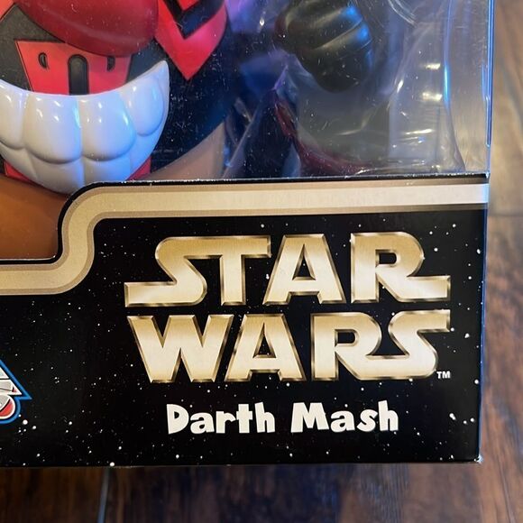STAR WARS Darth Mash 2007 Mr. Potato Head Playskool Disney Star New in box - Picture 4 of 9